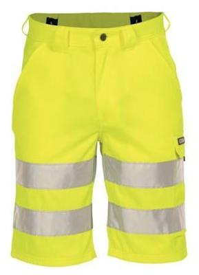 DASSY hoge zichtbaarheidsshort idaho p/k fluogeel 52