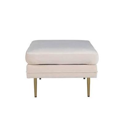 Nohr Hocker 'Tylan' Velvet, kleur Beige