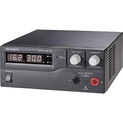 VOLTCRAFT DPPS-16-30 Labvoeding, regelbaar 1 - 16 V/DC 0 - 30 A 480 W USB Programmeerbaar Aantal uitgangen: 1 x