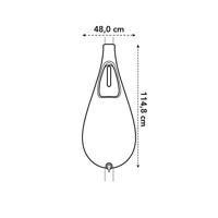 Elho Pure Raindrop kunststof regenton 70 liter - thumbnail