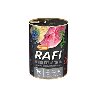 Dolina Noteci Rafi rundermagen met ham - nat hondenvoer - 400g