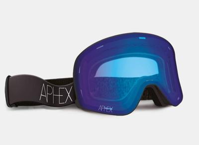 Aphex Virgo Sneeuwbril Matt Black/Photochromatic Revo Blue One Size