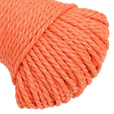 Werktouw 8 mm 100 m polypropeen oranje