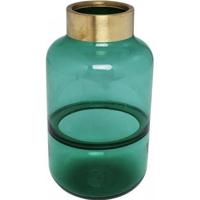 Kare Vaas Positano Belly Green 28cm - thumbnail