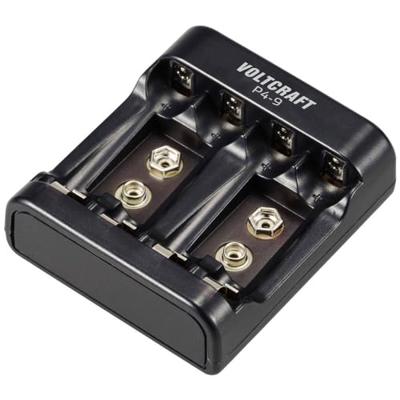 VOLTCRAFT P4-9 Batterijlader NiMH AAA (potlood), AA (penlite), 9 V (blok) VOLTCRAFT P4-9 Batterijlader NiMH AAA (potlood), AA (penlite), 9 V (blok)