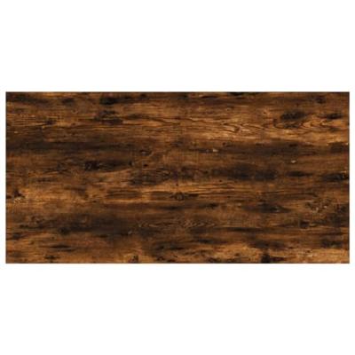 Wandschappen 4 st 60x30x1,5 cm bewerkt hout gerookt eikenkleur
