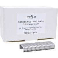 Regur 60722 Draadringen 450 stuk(s) Afm. (l x b) 35 mm x 95 mm - thumbnail