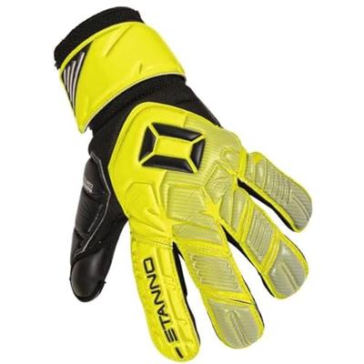 Stanno 481407 Hardground Goalkeeper Gloves V - Yellow-Black - 8.5 Stanno 481407 Hardground Goalkeeper Gloves V - Yellow-Black - 8.5