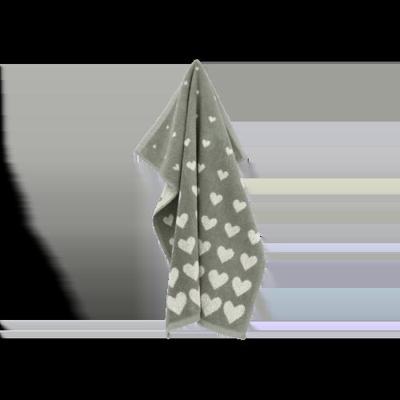 Bunzlau Castle Bunzlau Castle Keukendoek Hearts Dark Green