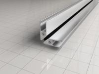 Xellanz Set magneetstrips 8mm chr. tbv 1/4 ronde cabine - thumbnail