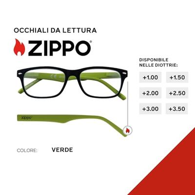 Leesbril Zippo -31Z-B3-GRE- +1.50