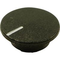 Cliff CL1764 Afdekkap Met wijzer Zwart Geschikt voor Draaiknoppen K21 1 stuk(s) - thumbnail