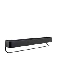 Sealskin Brix Wandrek Met Handdoekrek 55 cm - Zwart - thumbnail