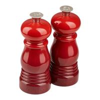 LE CREUSET - Le Moulin - Set van 2 mini molens Kersenrood - thumbnail