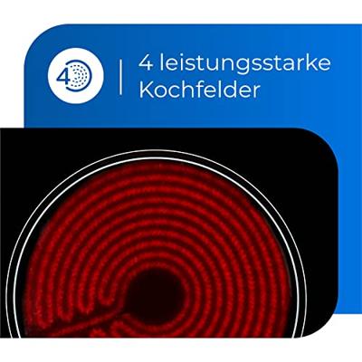 Exquisit EKC601-2.2 Keramische kookplaat Zwart Exquisit EKC601-2.2 Keramische kookplaat Zwart