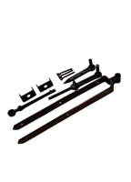 Waelbers Afhangset Verstelbaar dubbel zwart - 1 Stuk(s) - 147307.75 - thumbnail