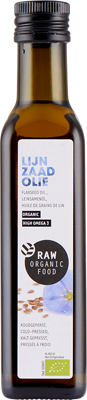 Raw Organic Food Lijnzaadolie 250ml bij Jumbo Raw Organic Food Lijnzaadolie 250ml bij Jumbo