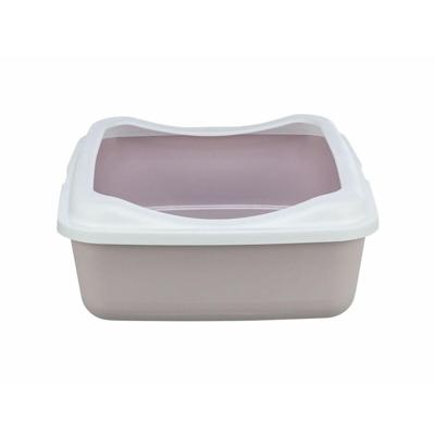 Kattenbak Trixie Classic Wit Lila Plastic 37 × 15 × 48 cm