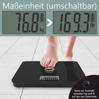 Profi-Care PC-PW 3112 Personenweegschaal Digitaal Weegbereik (max.): 180 kg Zwart - thumbnail
