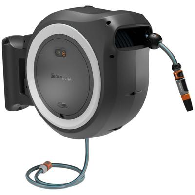 GARDENA Power Roll XXL 18647-20 Accu-slanghaspel voor aan de muur Grijs-wit 40 m 1 stuk(s) GARDENA Power Roll XXL 18647-20 Accu-slanghaspel voor aan de muur Grijs-wit 40 m 1 stuk(s)