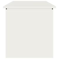 Buitenopslagdoos Wit 80 x 50.5 x 50 cm Koudgewalst staal - thumbnail