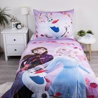 Disney Frozen Dekbedovertrek - 140 x 200 cm - Katoen - 70 x 90 cm - thumbnail