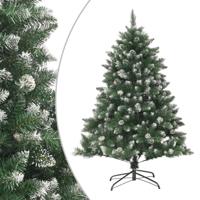 VidaXL Kunstkerstboom met standaard 120 cm pvc - thumbnail