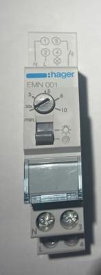 Hager EMN001 Trappenhuislichtautomaat DIN-rails 230 V Hager EMN001 Trappenhuislichtautomaat DIN-rails 230 V