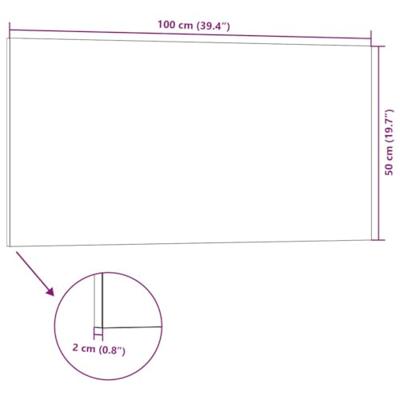 Wandpanelen 10 st 3D 100x50 cm EPS bruin - thumbnail