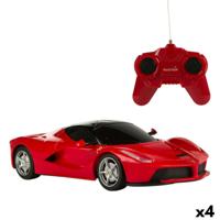 Politiewagen op Afstandsbediening Ferrari LaFerrari 1:24 (4 Stuks) - thumbnail