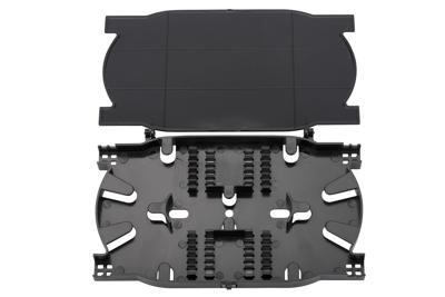 Digitus DN-96104 splice tray 24 stuk(s) Zwart 1 stuk(s)