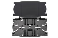 Digitus DN-96104 splice tray 24 stuk(s) Zwart 1 stuk(s) - thumbnail