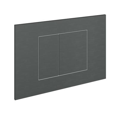 Hotbath &MORE Bedieningspaneel geschikt voor Geberit UP320/UP720/TECE Box 8 BGP PVD Geborsteld Gunmetal PVD (BAS320BGP) Hotbath &MORE Bedieningspaneel geschikt voor Geberit UP320/UP720/TECE Box 8 BGP PVD Geborsteld Gunmetal PVD (BAS320BGP)