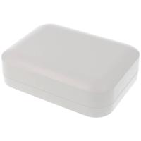 Hammond Electronics 1556EGY Universele behuizing 160 x 120 x 45 ABS kunststof Brandvertragend Grijs 1 stuk(s) - thumbnail