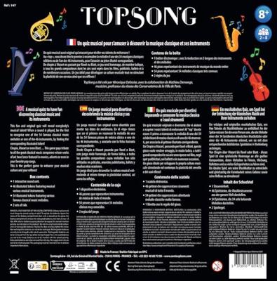 Zintuiglijke Ontwaking - SENTOSFEER - Topsong - Het herkennen van grote klassieke muziekstukken - 46 muziekinstrumenten - Vanaf 8 jaar