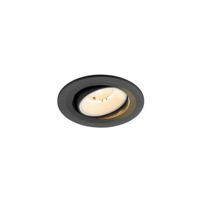 SLV InbouwspotNuminos Move S zwart/wit 2700K - 40gr - 1009491