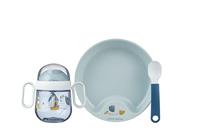 Mepal babyservies little dutch sailors bay 3-delig blauw - thumbnail