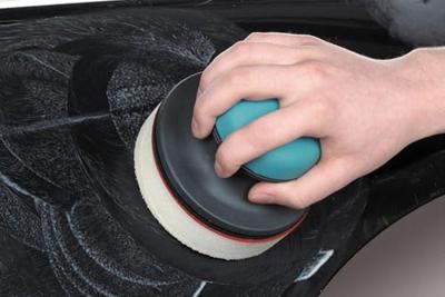 Wolfcraft Polijstspons | Met hechtvlies | Ø125mm | 1 stuk - 5876000 Wolfcraft Polijstspons | Met hechtvlies | Ø125mm | 1 stuk - 5876000