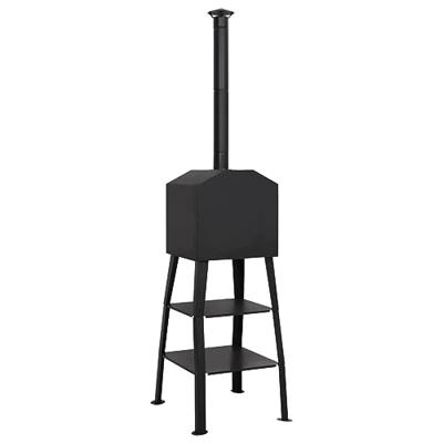 Pizzaoven houtskool met 2 vuurkleistenen Pizzaoven houtskool met 2 vuurkleistenen