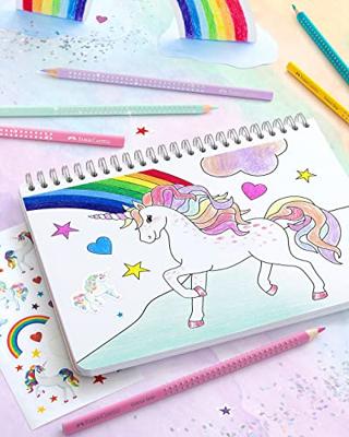 Faber Castell Kleurpotlood Grip Unicorn sparkle pastel kleurpotloden