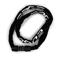 Edge Kettingslot met code web racer 90cm - zwart - thumbnail