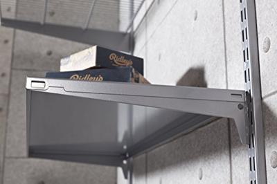 Stahlfachboden B.800mm T.250mm STA weißalu.ELEMENT SYSTEM