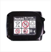 Makita Accessoires Accu BL1415N | 14.4v 1.5Ah | actieprijs - 196875-4 - thumbnail