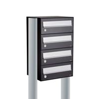 Allux Hive Set 1-Breed, 4-Hoog Op Statief Zwart - 40030070_1x4s - thumbnail