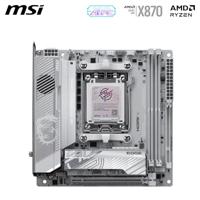 MSI MPG X870I EDGE TI EVO WIFI Moederbord Socket AMD AM5 Vormfactor ITX Moederbord chipset AMD® X870 - thumbnail