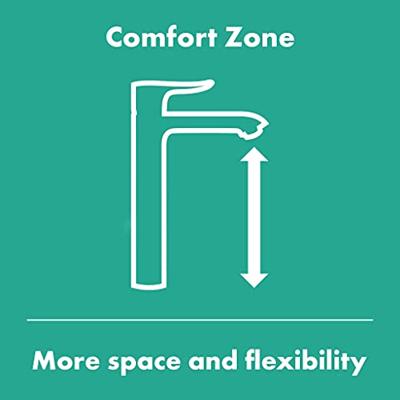 Hansgrohe Wastafelmengkraan Vivenis Eengreeps 210 Met Draaibare Uitloop En Trekwaste Mat Zwart - thumbnail