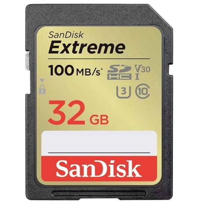 SanDisk Extreme SDHC 32 GB geheugenkaart - thumbnail