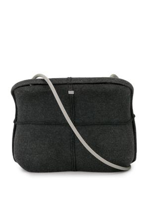 Chanel Pre-Owned stitch detail cross body bag - Grey Chanel Pre-Owned stitch detail cross body bag - Grey