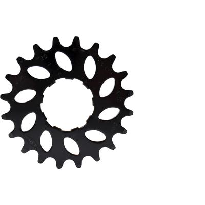 KMC tandwiel 22t zwart (chromoly)