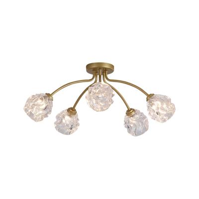 Searchlight PlafondlampAstral goud 5-lichts - 11525-5GO
